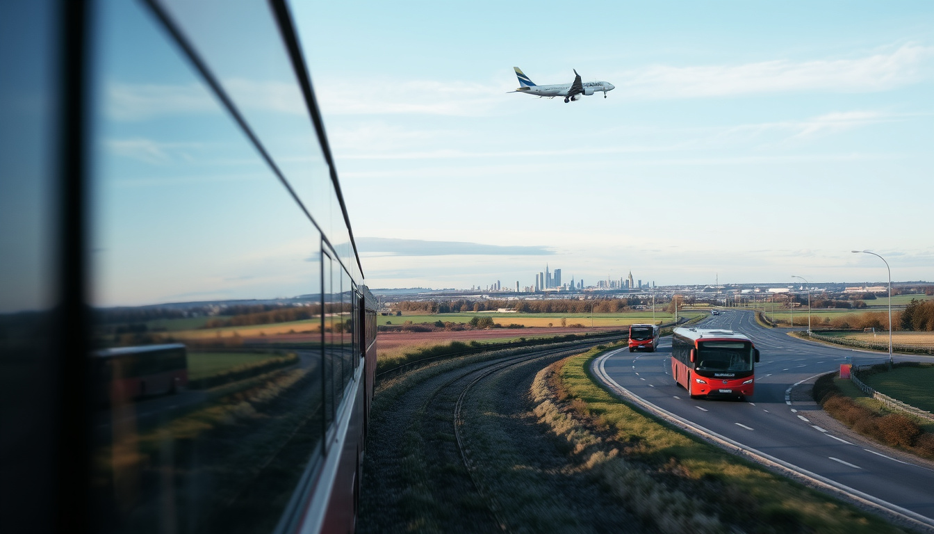 Från Stockholm till Göteborg: tåg, buss eller flyg