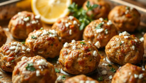 Grekiska biffar med fetaost – saftigt recept i ugn