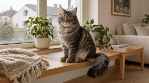 Maine coons stor katt: vikt, storlek och fakta om rasen